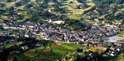 江南民居古建筑群落——张谷英村