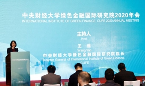 论道绿色金融 |中央财经大学绿色金融国际研究院2020年会在京举办