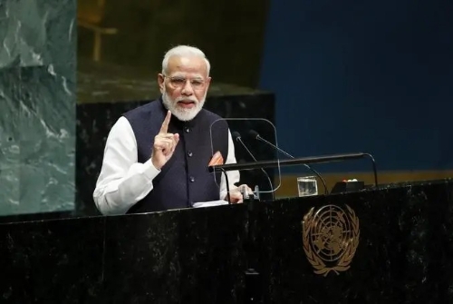 印度总理莫迪强调绿色可持续发展
